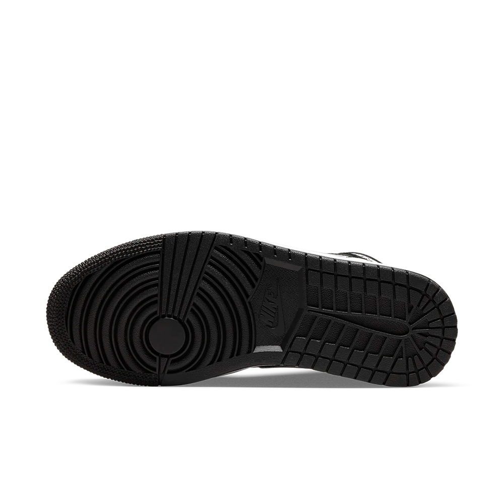 Nike Air Jordan 1 Mid Black White-Air Jordan-pikastore.cz