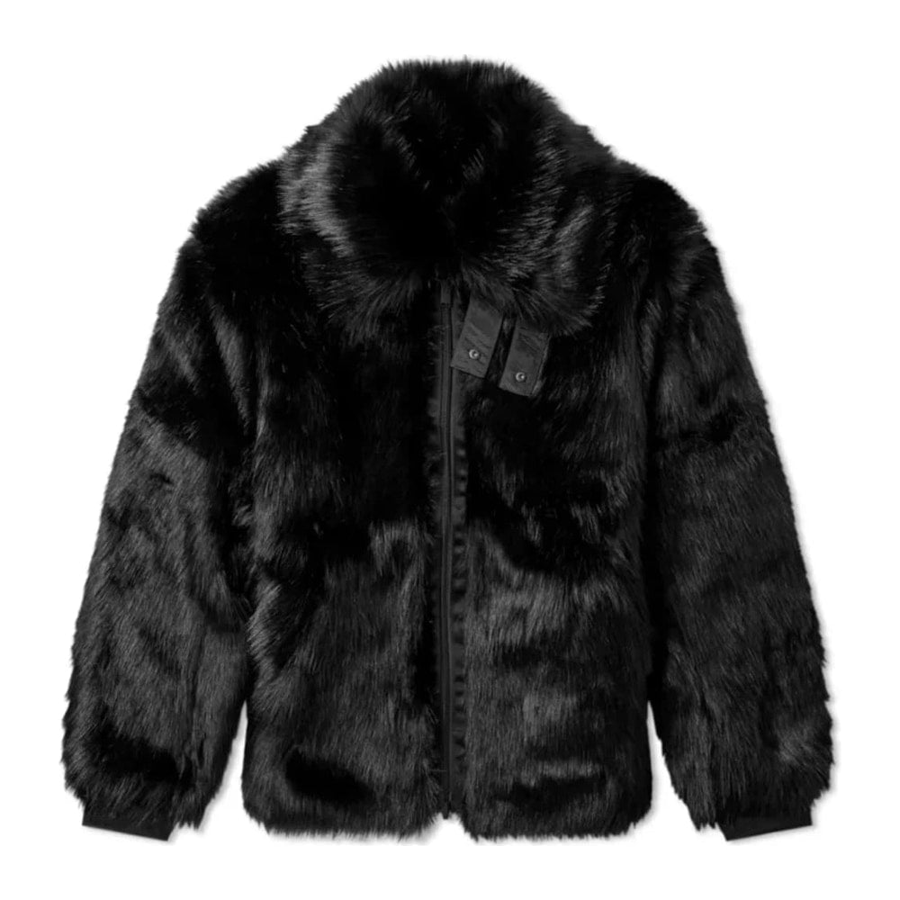 Nike x Ambush Women's Reversible Faux Fur Coat Black Sail