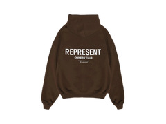 Represent Owners Club Hoodie Brown