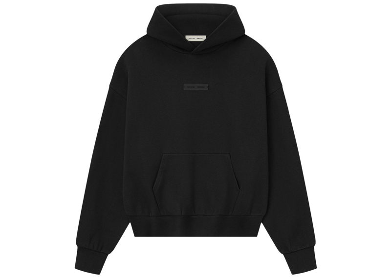 Fear of God Essentials S25 Fleece Hoodie Jet Black