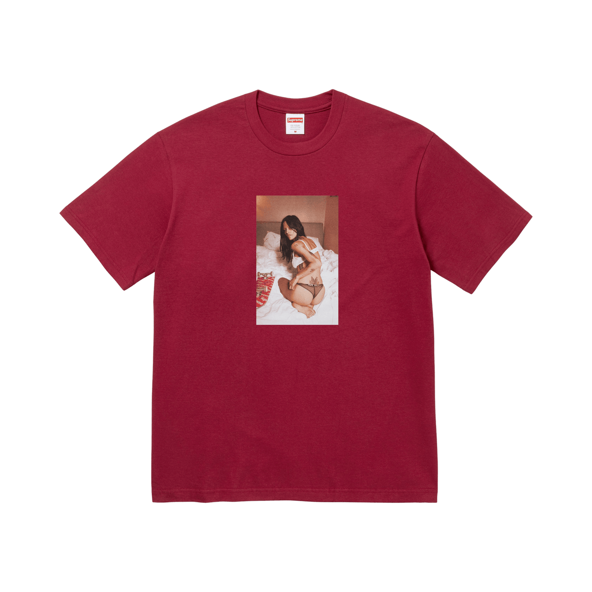 Supreme x Larry Clark Neighbor Tee Cardinal
