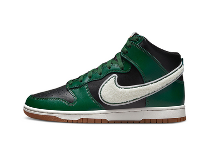 Nike Dunk High Chenille Swoosh - Gorge Green