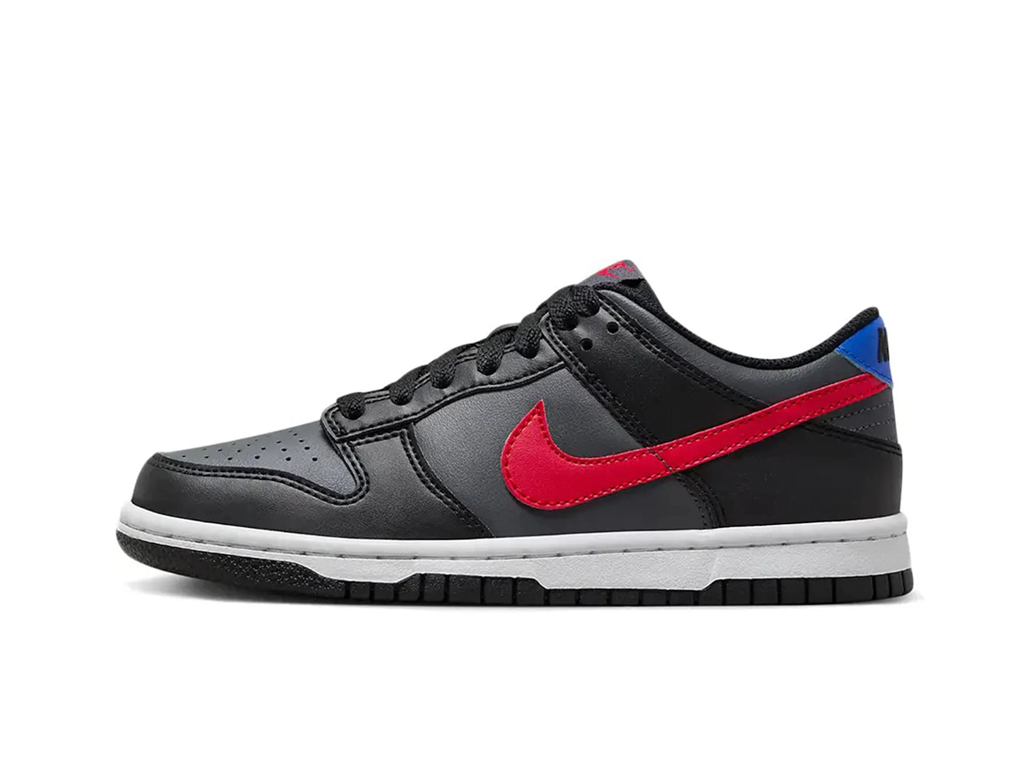 Nike Dunk Low Black Racer Blue University Red (GS)