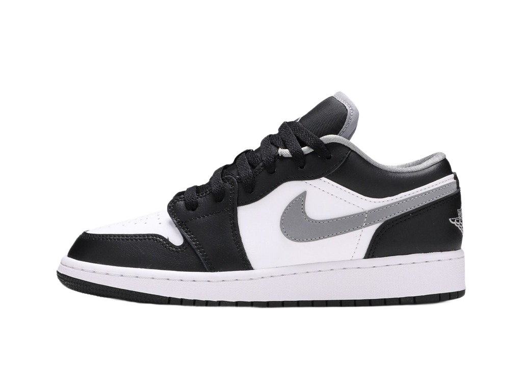 Nike Air Jordan 1 Low GS Black Medium Grey-Air Jordan-pikastore.cz