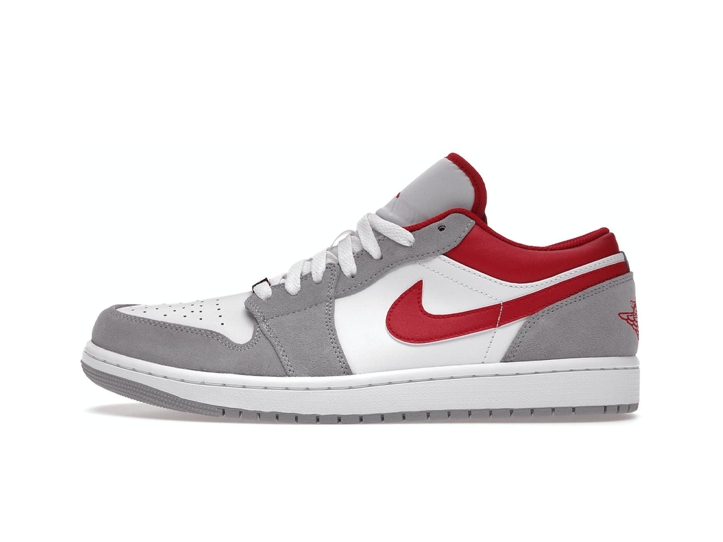 Jordan 1 Low SE Light Smoke Gray Gym Red