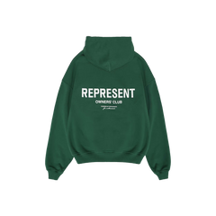 Represent Owners Club Hoodie Racing Green