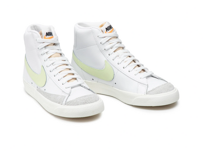 Nike Blazer Mid 77 White Barely Volt (Women's)