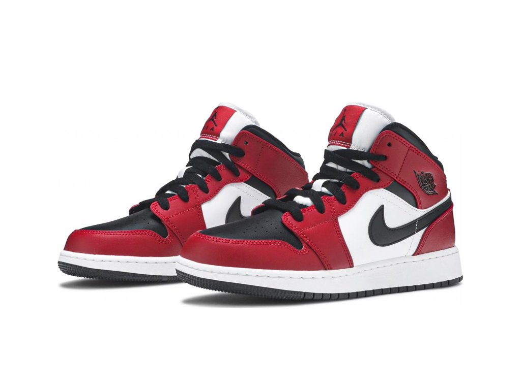 Nike Jordan 1 Mid Chicago Toe