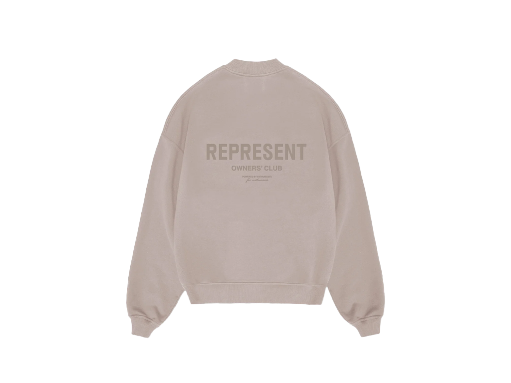 Represent Owners Club Crewneck Mushroom