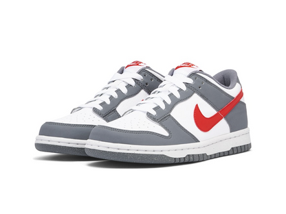 Nike Dunk Low Next Nature Smoke Gray Light Crimson (GS)