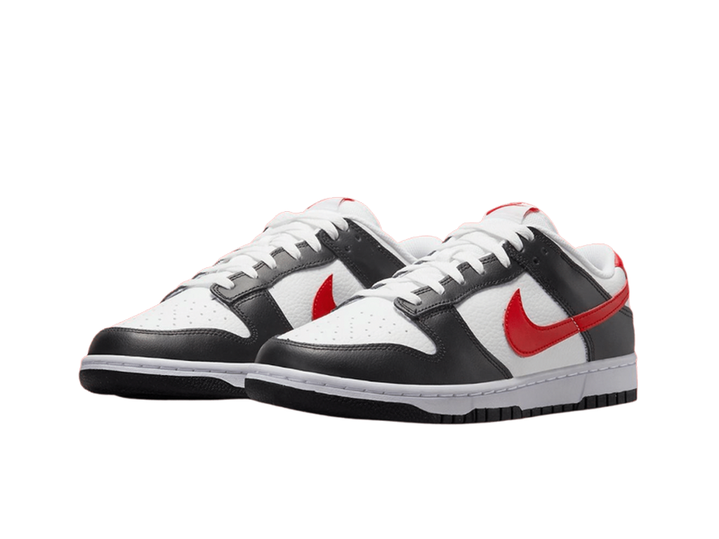 Nike Dunk Low Retro Red Swoosh Panda