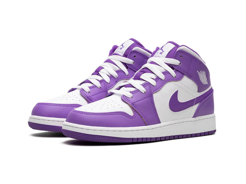 Nike Jordan 1 Mid Purple Venom (GS)