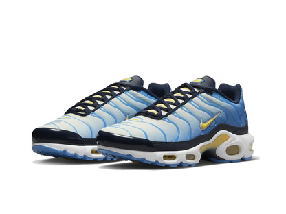 Wmns Air Max Plus University Blue Topaz Gold