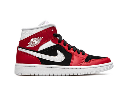 Nike Jordan 1 Mid Gym Red Black (Women's)