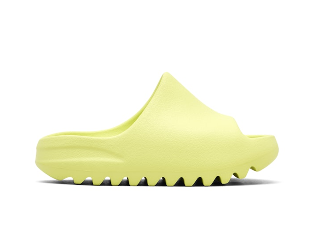 Adidas Yeezy Slide Glow Green (2022 Restock) (Kids)