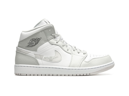 Nike Air Jordan 1 Mid Swoosh Logo - Grey Camo