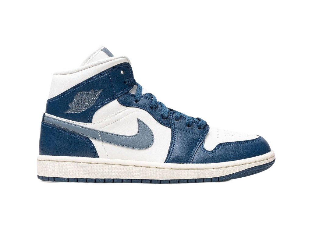Nike Air Jordan 1 Mid French Blue (Women's)-sneakers-Air Jordan-pikastore.cz