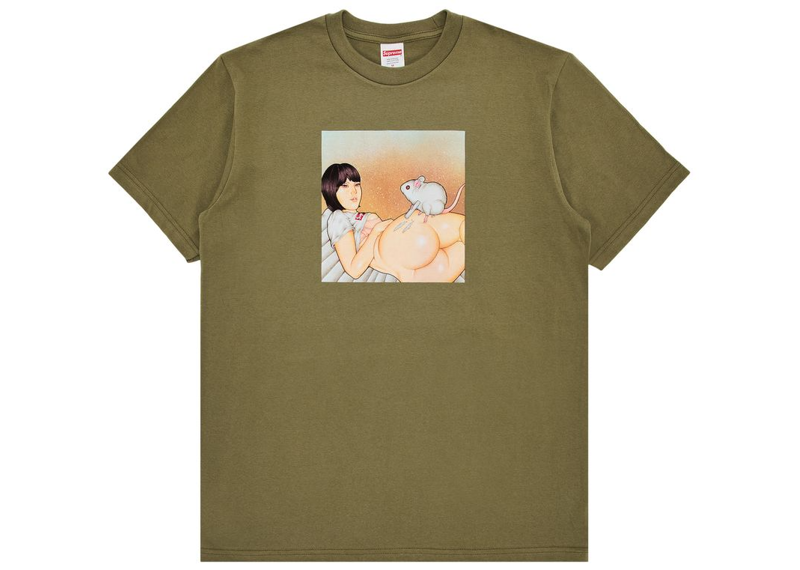 Supreme Mouse Tee (SS25) Olive-Supreme-pikastore.cz
