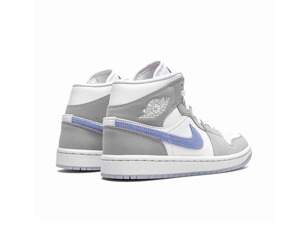 Nike Jordan 1 Mid Wolf Grey Aluminum (Women's)