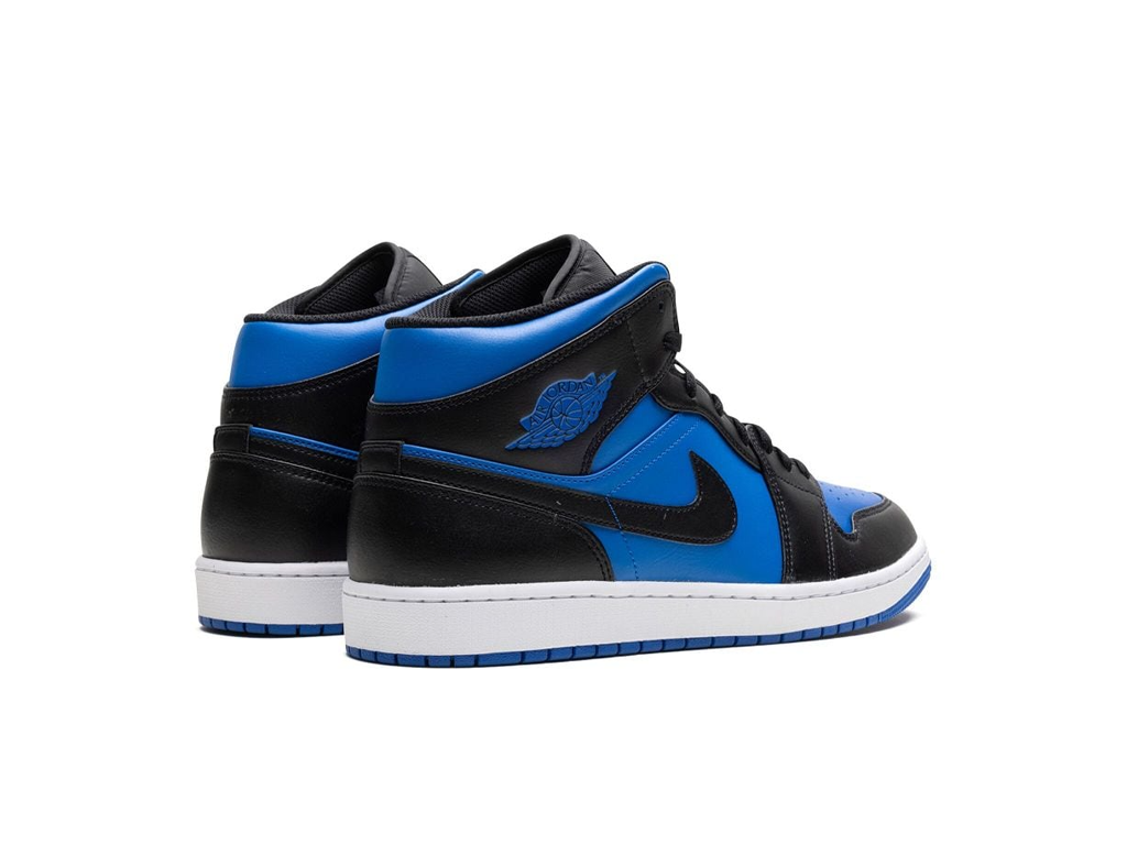 Nike Air Jordan 1 Mid GS Black Royal Blue