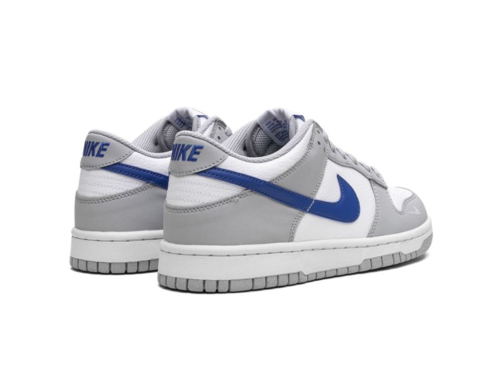 Nike Dunk Low Mini Swoosh Wolf Grey Game Royal (GS)