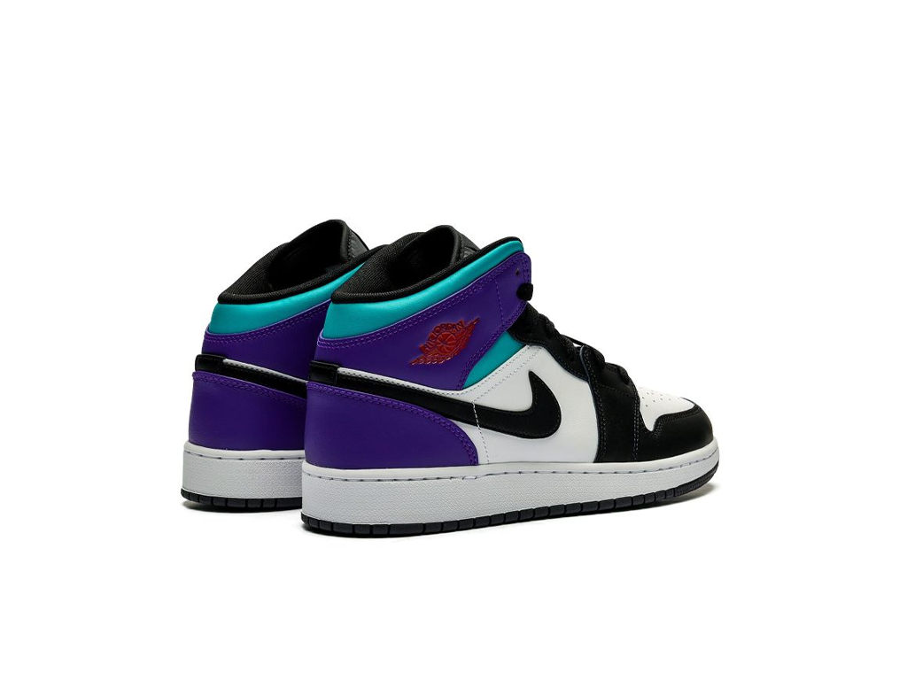 Nike Jordan 1 Mid Court Purple Tropical Twist