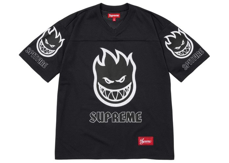 Supreme x Spitfire Jersey Black