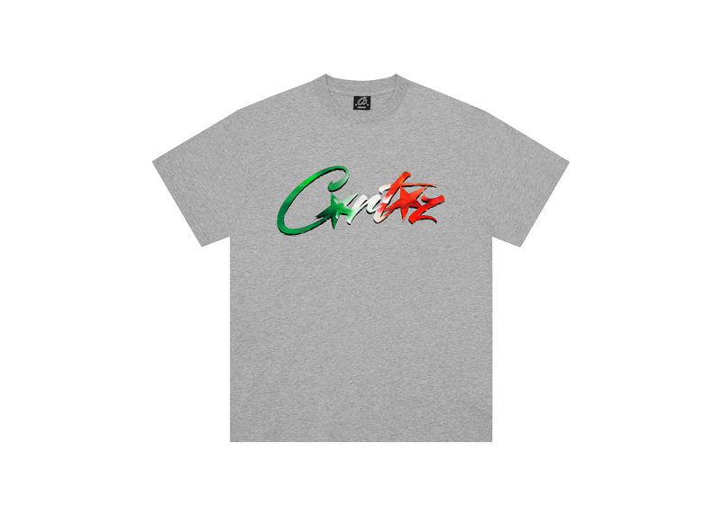 Corteiz Allstarz Italia Tee Grey-Corteiz-pikastore.cz