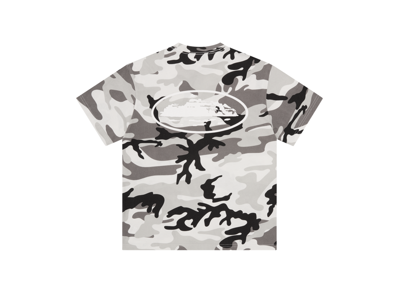 Corteiz Island Puff Print Tee Arctic Camo-Corteiz-pikastore.cz