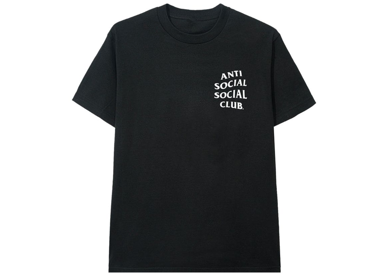 Anti Social Social Club Mind Games Tee Black-ASSC-pikastore.cz