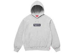 Supreme Box Logo Hooded Sweatshirt (FW25) Realtree Heather Grey
