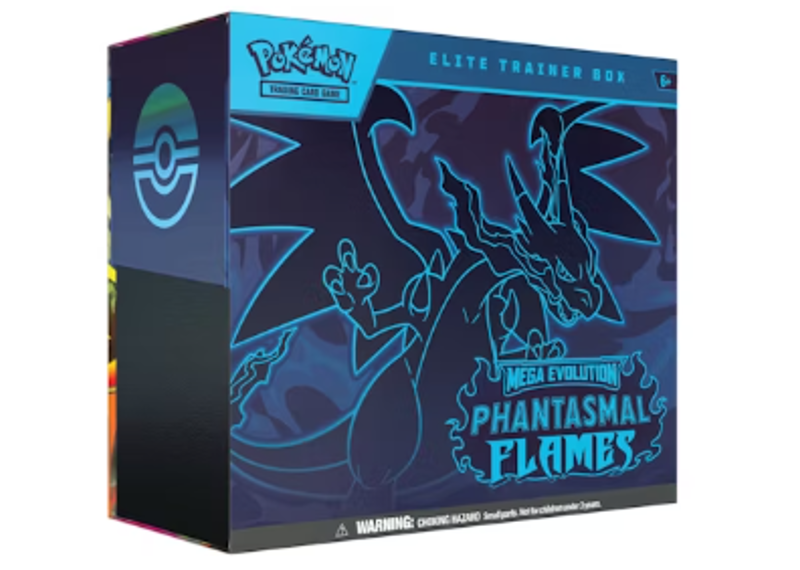 2025 Pokemon Mega Evolution Phantasmal Flames Elite Trainer Box-Pokemon-pikastore.cz