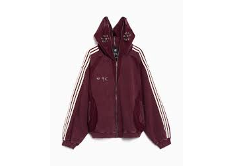 adidas Originals Thug Club Teamgeist Logo Relaxed Mens Zip-Up Sweatshirt Sale price