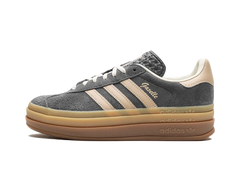 Adidas Gazelle Bold Grey Magic Beige Gum (Women's)