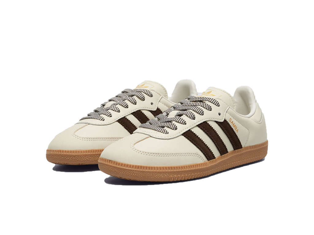 Adidas Samba OG Off White Dark Brown-Adidas-pikastore.cz