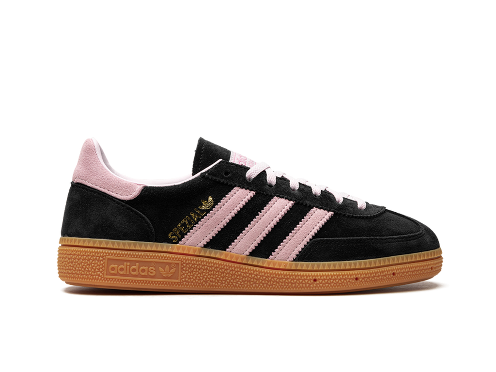 Adidas Handball Spezial Core Black Clear Pink Gum (Women's)-sneakers-Adidas-pikastore.cz