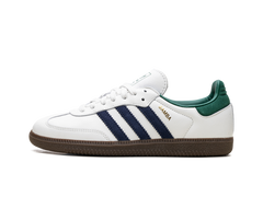 Adidas Samba OG White Navy Collegiate Green