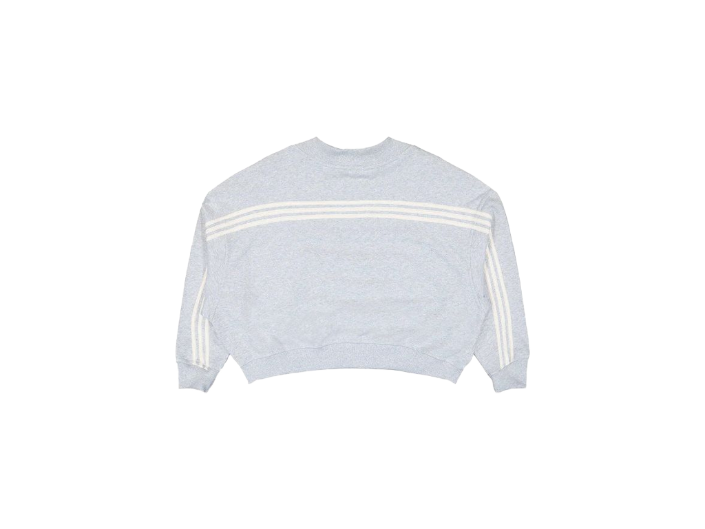 Adidas x Bad Bunny Crewneck Balaclava Hoodie Light Grey Heather