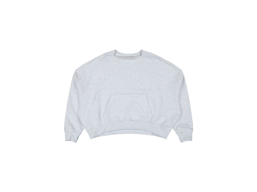 Adidas x Bad Bunny Crewneck Balaclava Hoodie Light Grey Heather