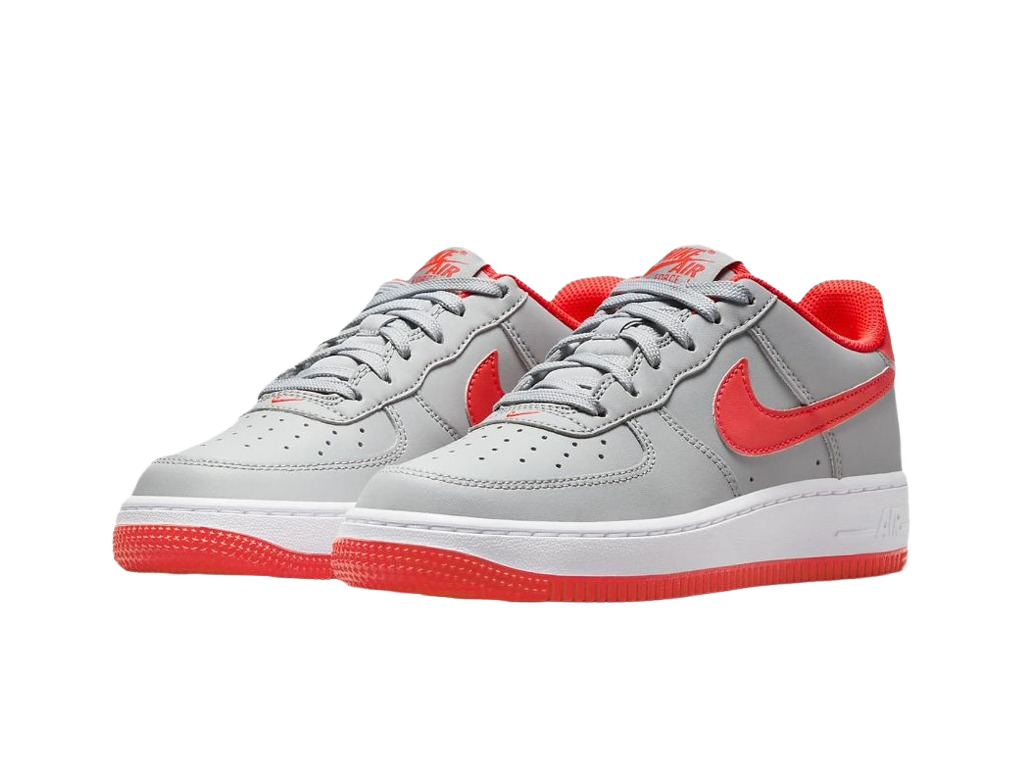 Nike Air Force 1 GS Light Smoke Bright Crimson-Nike-pikastore.cz