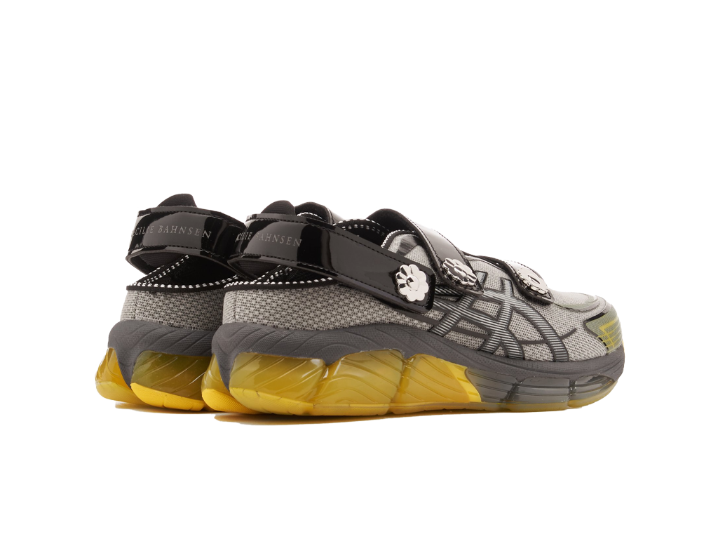 Asics Cecilie Bahnsen x Gel Quantum 360 8 Silver Black Yellow-Asics-pikastore.cz