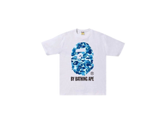 BAPE ABC Camo By Bathing Ape Tee (FW25) White/Blue