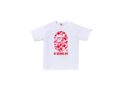 BAPE ABC Camo By Bathing Ape Tee (SS25) White/Pink