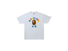 BAPE Colors College Tee (SS22) Gray