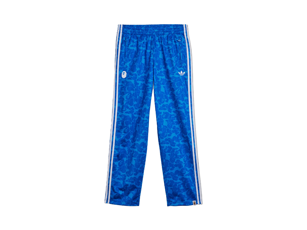 BAPE x adidas All Over Print Track Pants Blue-Adidas-pikastore.cz