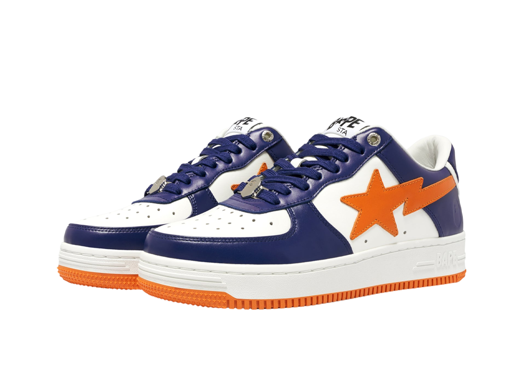 Bape A Bathing Ape Bape Sta 3 M2 White Blue Orange-Bape-pikastore.cz