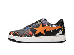 Bape A Bathing Ape Sta Paint Splatter Black