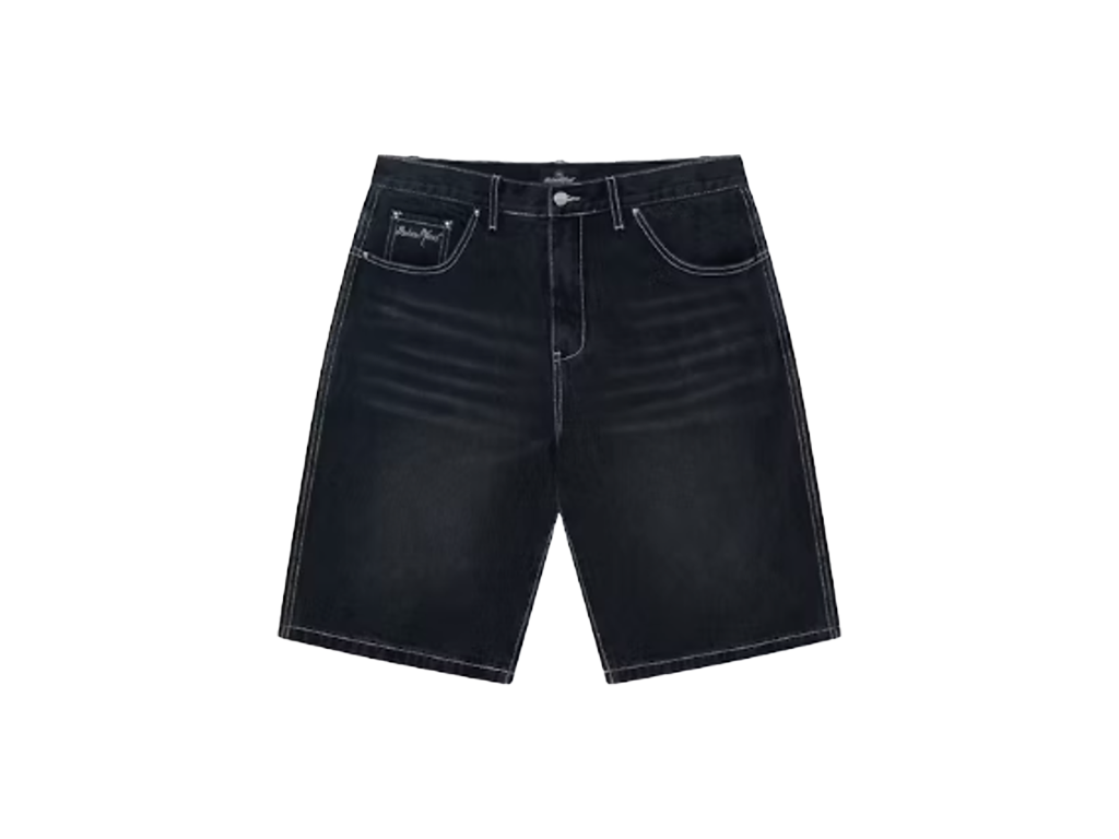 Broken Planet Denim Shorts Washed Black-Broken Planet-pikastore.cz