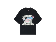 Broken Planet Market Different Day T Shirt Midnight Black
