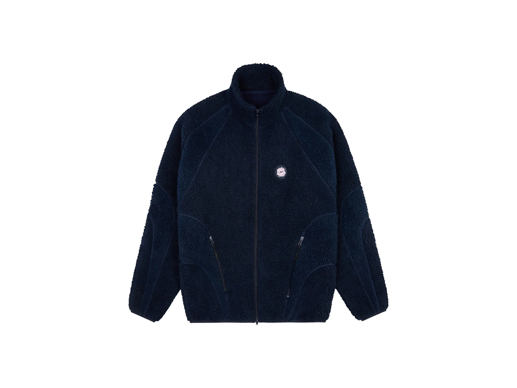 Broken Planet Polar Fleece Navy Blue – mikina